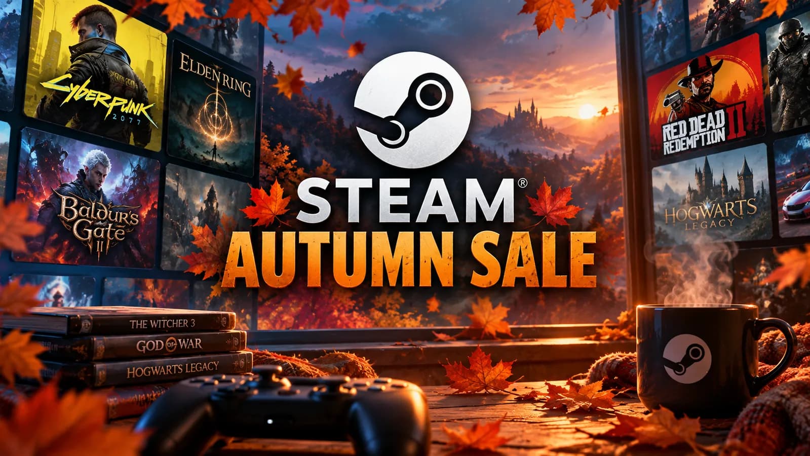 Осенняя распродажа Steam 2026 началась: скидки на игры до 8 октября